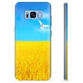Etui TPU Ukraina - Samsung Galaxy S8+ - Pole pszenicy