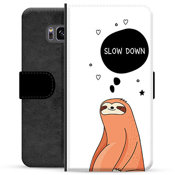 Etui Portfel Premium - Samsung Galaxy S8 - Slow Down