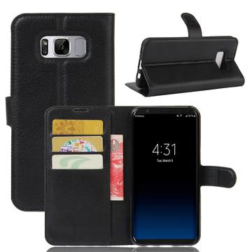 Etui z Portfelem do Samsung Galaxy S8 z Magnetycznym Zamknięciem