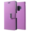 Samsung Galaxy S9 Etui Portfel Mercury Rich Diary (Zastępcze) - Fioletowe