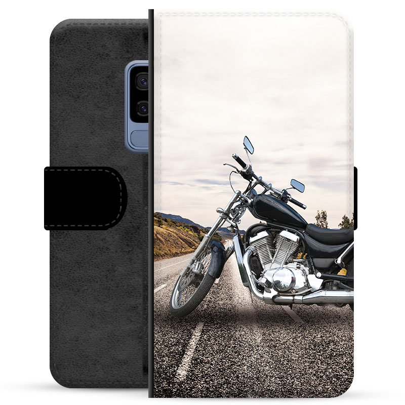 Etui Portfel Premium - Samsung Galaxy S9+ - Motocykl