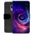 Etui Portfel Premium - Samsung Galaxy S9 - Galaktyka