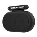 Silikonowe etui Samsung Galaxy SmartTag2 w stylu broszki - czarne