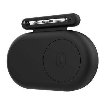 Silikonowe etui Samsung Galaxy SmartTag2 w stylu broszki - czarne