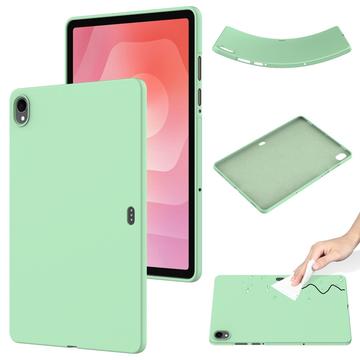 Samsung Galaxy Tab A11 Etui z płynnego silikonu - Zielony