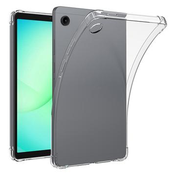Silikonowe etui odporne na wstrząsy Samsung Galaxy Tab A11 - Transparentny