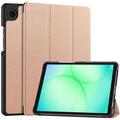 Etui Smart Folio Samsung Galaxy Tab A11 z serii Tri-Fold - różowe złoto