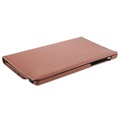 360 Obrotowe Etui Folio Samsung Galaxy Tab A7 Lite - Brąz
