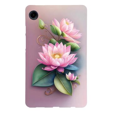 Samsung Galaxy Tab A9 Stylish Ultracienkie Etui z TPU - Kwiat róży