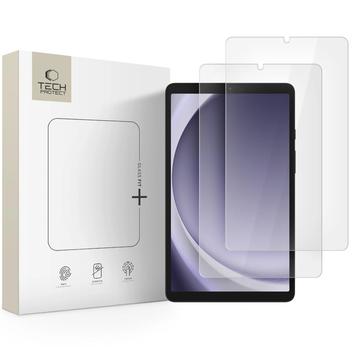 Hartowane szkło ochronne na ekran Samsung Galaxy Tab A9/A11 Tech-Protect Glass Fit+ - 2 szt. - Przezroczysty