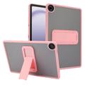 Odporne na wstrząsy hybrydowe etui Samsung Galaxy Tab A9+ z podpórką - różowe