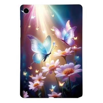 Samsung Galaxy Tab A9+ Stylish Ultracienkie Etui z TPU - Motyl Kwiatowy