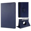 Samsung Galaxy Tab S10 FE+ Obrotowe etui folio 360 - ciemnoniebieski