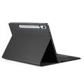 Samsung Galaxy Tab S10 FE+ Dux Ducis Etui z Klawiaturą Bluetooth - Czarne