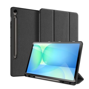 Samsung Galaxy Tab S10 FE+ Zamykane Etui Smart Tri-Fold Dux Ducis Domo - Czarne