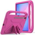 Wstrząsoodporne Etui dla Dzieci do Samsung Galaxy Tab S10 FE+ - Ciemny Róż
