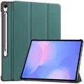 Etui Smart Folio Samsung Galaxy Tab S10 FE+ z serii Tri-Fold - czarno-zielone