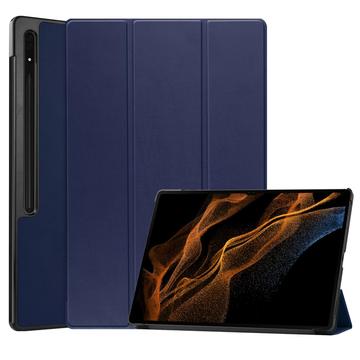 Samsung Galaxy Tab S10 Ultra Inteligentne Etui Folio z Serii Tri-Fold - Błękit