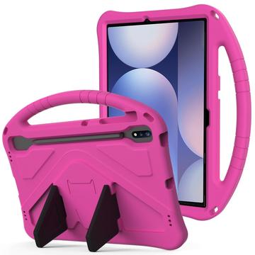 Samsung Galaxy Tab S10+ Wstrząsoodporne Etui dla Dzieci - Ciemny Róż