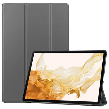 Samsung Galaxy Tab S10+ Inteligentne Etui Folio z Serii Tri-Fold - Szary