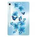 Samsung Galaxy Tab S11 Stylish Ultracienkie Etui z TPU - Niebieski Motyl