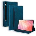 Etui Folio Samsung Galaxy Tab S11 Ultra Business Style - niebieski