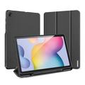 Samsung Galaxy Tab S6 Lite 2020/2022/2024 Zamykane Etui Smart Tri-Fold Dux Ducis Domo - Czarne