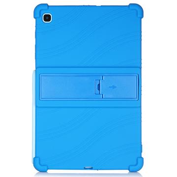 Samsung Galaxy Tab S6 Lite 2020/2022/2024 Silikonowe etui z podpórką - Niebieskie