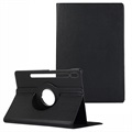 360 Obrotowe Etui Folio Samsung Galaxy Tab S7 FE - Czarne