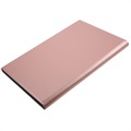 Samsung Galaxy Tab S7+/S7 FE/S8+ Etui z Klawiaturą Bluetooth - Różowe Złoto