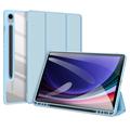 Etui Smart Folio Tri-Fold Dux Ducis Toby do Samsung Galaxy Tab S9 FE - Lazurowy