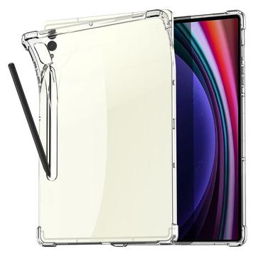 Samsung Galaxy Tab S9 FE+ Antypoślizgowe Etui z TPU - Transparentny