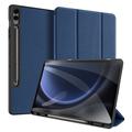 Samsung Galaxy Tab S9 FE+ Zamykane Etui Smart Tri-Fold Dux Ducis Domo - Błękit