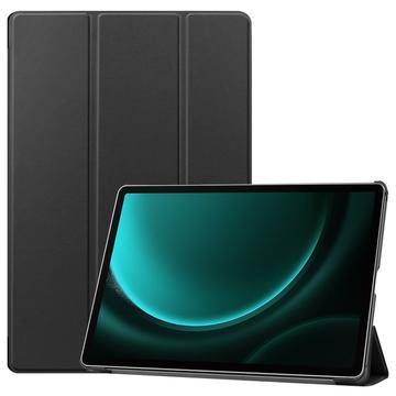 Samsung Galaxy Tab S9 FE+ Inteligentne Etui Folio z Serii Tri-Fold - Czerń