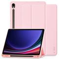 Samsung Galaxy Tab S9/S9 FE/S10 FE/S10 Lite Etui Tech-Protect SmartCase Pen Tri-Fold Folio - Róż