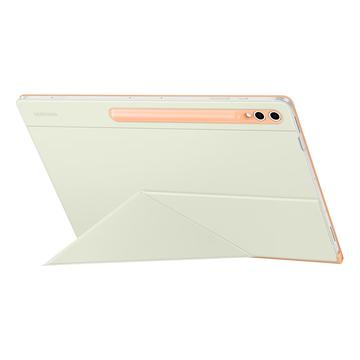 Samsung Galaxy Tab S9 Ultra/S10 Ultra Etui Smart Book Cover EF-BX910POEGWW - Biel / Pomarańcz