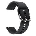 Miękki Silikonowy Pasek do Samsung Galaxy Watch Active/Active2 - Czarny