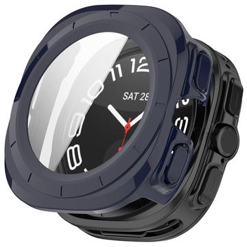 Samsung Galaxy Watch Ultra Etui z Tworzywa z Hartowane Szkło Ochronne - 47mm - Ciemnoniebieski