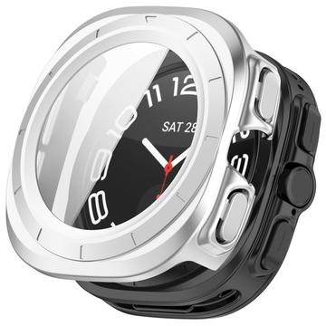 Samsung Galaxy Watch Ultra Etui z Tworzywa z Hartowane Szkło Ochronne - 47mm - Srebrny