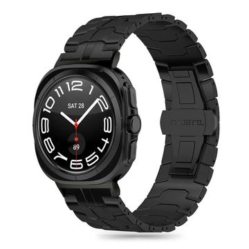 Samsung Galaxy Watch Ultra Pasek Tech-Protect ze stali nierdzewnej - 47mm - czarny