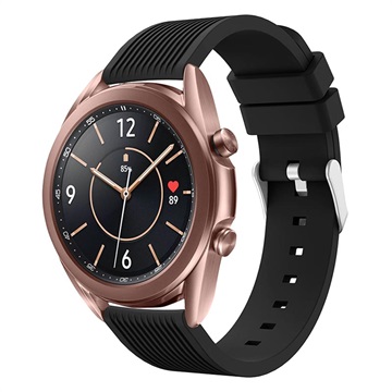 Samsung Galaxy Watch 3 Silikonowy Pasek – 41 mm – Czarny
