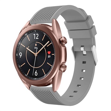 Samsung Galaxy Watch 3 Silikonowy Pasek - 41mm - Szary