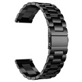 Samsung Galaxy Watch3 Pasek ze Stali Nierdzewnej - 41mm - Czarny