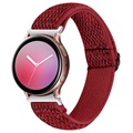 Samsung Galaxy Watch4/Watch4 Classic Dzianinowy Pasek - Czerwień