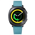 Samsung Galaxy Watch4/Watch4 Classic Skórzany Pasek - Błękit