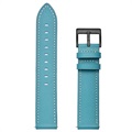 Samsung Galaxy Watch4/Watch4 Classic Skórzany Pasek - Błękit