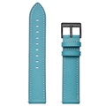 Samsung Galaxy Watch4/Watch4 Classic Skórzany Pasek - Błękit