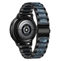 Bransoletka ze Stali Samsung Galaxy Watch4/Watch4 Classic - Ciemnoniebieski / Czerń