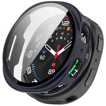Samsung Galaxy Watch8 Etui z Tworzywa z Hartowane Szkło Ochronne - 40mm - Błękit