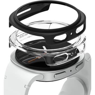 Etui Ringke Slim do Samsung Galaxy Watch8 - 44mm - 2 Szt. - Przezroczyste & Czarne